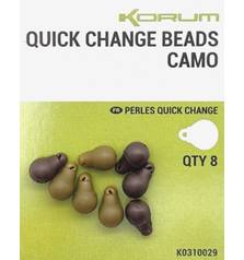KORUM QUICK CHANGE BEADS CAMO STANDARD