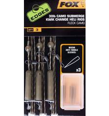 FOX 30LB CAMO SUBMERGE KWIK CHANGE HELI RIGS