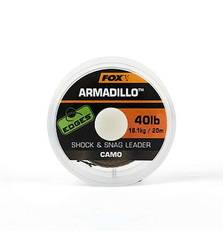 FOX EDGES ARMADILLO SHOCK SNEG LEADER 40LB 20M