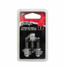 FOX RAGE CORKSCREW BULLET JIG 3PCS