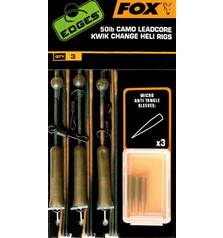 FOX 50LB CAMO LEADCORE KWIK CHANGE HELI RIG