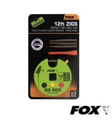 FOX EDGES ZIG RIG 8 12lb 12ft