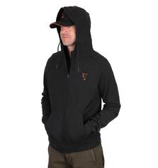 FOX LW HOODY ORANGE BLACK