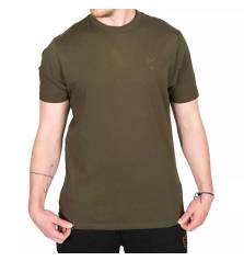 FOX LARGE PRINT T-SHIRT KHAKI #L
