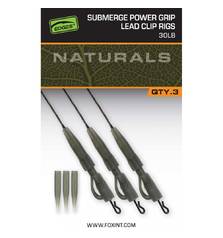FOX NATURALS SUBMERGE POWER GRIP LEAD CLIP RIGS