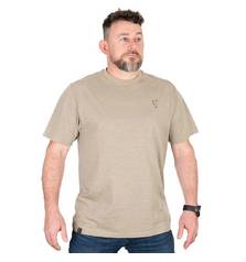 FOX LTD LPRINT LIGHT KHAKI MARL T SHIRT