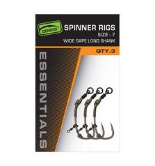 FOX SPINNER RIGS WIDE GAPE LONGSHANK