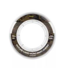 AVID OUTLINE CAMO MONO SNAG LEADER 100m