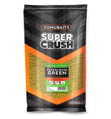 SONUBAITS SUPERCRUSH GREEN GROUNDBAIT 2kg