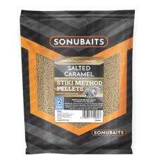 SONUBAITS SALTED CARAMEL STIKI METHOD PELLETS 2mm