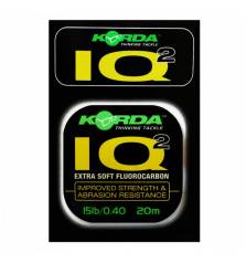 KORDA IQ2 EXTRA SOFT FLUOROCARBON 15LB 20m