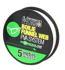 KORDA BOILIE FUNNEL WEB PVA SYSTEM REFILL 5M HEXAMESH