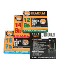 GURU READY RIG FEEDER HAIR RIG 38CM MWG