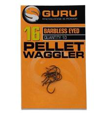 GURU HOOK PELLET WAGGLER BARBLESS EYED