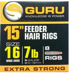 GURU READY RIG FEEDER SPEED STOP HAIR RIG 38CM MWG