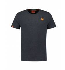 GURU BRUSH LOGO TEE CHARCHOAL