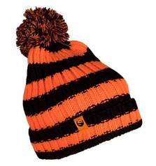 GURU BOBBLE BEANIE BLACK/ORANGE