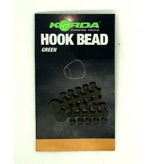 KORDA HOOK BEADS GREEN MEDIUM