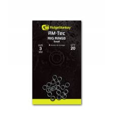 RIDGEMONKEY RIG RINGS SMALL 3mm