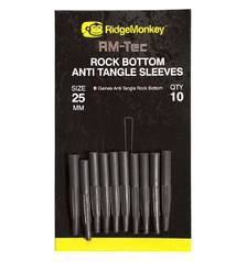 RIDGEMONKEY ANTI TANGLE SLEEVES ROCK BOTTOM 25mm
