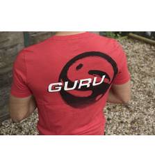 GURU BRUSH LOGO RED TEE