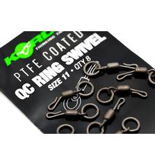KORDAPTFE COATED QC RING SWIVEL 11