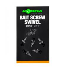 KORDA BAIT SCREW SWIVEL #L