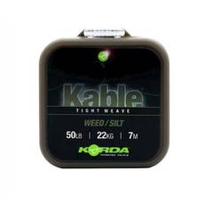 KORDA KABLE TIGHT WEAVE 7m WEED/SILT