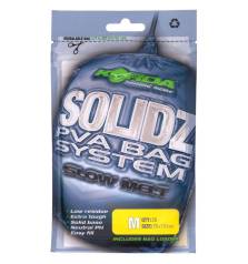 KORDA SOLIDZ PVA BAGS SLOW MELT SIZE M 70x110mm