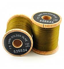 KNAPEK TYING THREAD 4/0 DARK GOLDEN OLIVE