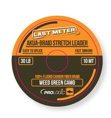 PROLOGIC AKUA-BRAID LEADER 10m 30lb CAMO GREEN