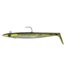 SAVAGE GEAR SANDEEL V2 12cm 22g SINKING #GREEN SILVER