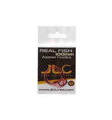 JLC DOUBLE ASSIST REAL FISH 100MM