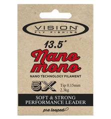 VISION NANO MONO 13.5ft TAPERED LEADER
