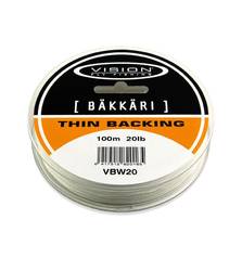 VISION BLAKKARI THIN BACKING 100m 20lb