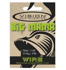 VISION BIG MAMA WIRE LEADER 50cm 35lb