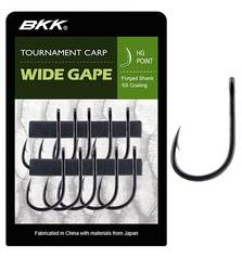 BKK TOURNAMENT CARP WIDE GAPE 10pcs