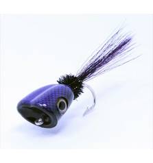 FLYMEN SS BAITFISH POPPER 3/0 #BLACK PURPLE
