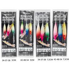 SEIKA SOFT LEADER SQUID TRANS. 7.5cm 42-48-54