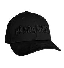 HEADBANGER BLACK ON BLACK S/M