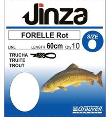 JINZA HOOK TROUT RED