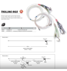 HART TROLLING RIG 1 OCTOPUS 3.5 #X025