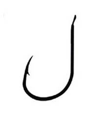 ASARI FLUORO PRO6 CHINU BLACK NICKEL SNELLED HOOKS
