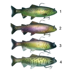 HART XCAT REAL FISH 20cm