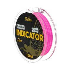 BAETIS INDICATOR LINE WHITE/PINK 100m 0,16mm