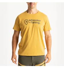 ADVENTER & FISHING T-SHIRT MUSTARD