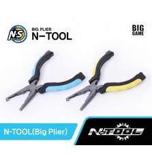BLACK HOLE N-TOOL CARBON STEEL BIG GAME SPLIT RING PLIERS BLUE