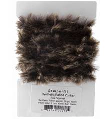 SEMPERFLI SYNTHETIC RABBIT ZONKER #FOX SQUIRREL