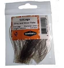 SEMPERFLI SILILEGS #GREY AND SILVER FLAKE