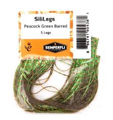 SEMPERFLI SILILEGS #PEACOCK GREEN BARRED